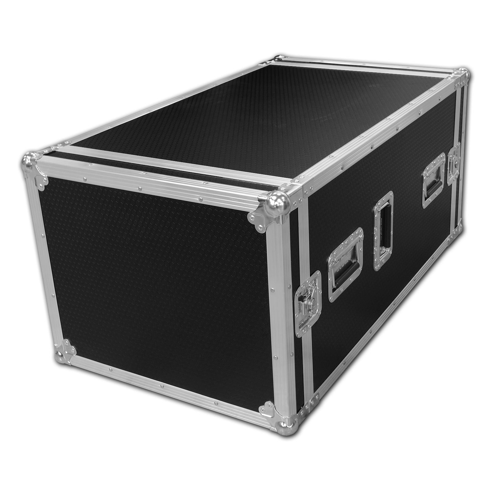 8u Sleeved Rackmount Case Flight case