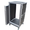 Rhino 20u Shockmount Sleeved Rackmount Case Flight case 