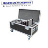 Custom Lap top Flight case trunk