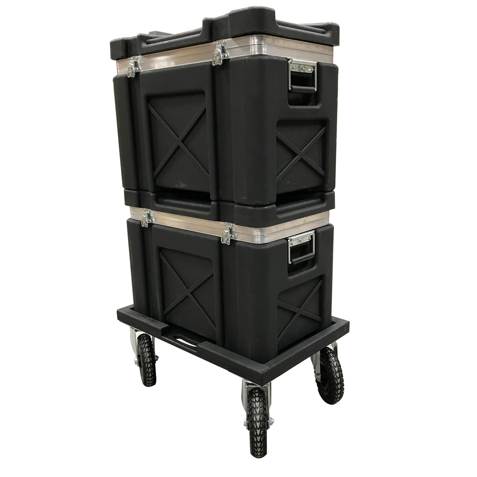 Heavy Duty Wheel Board With Pneumatic 6" Castors