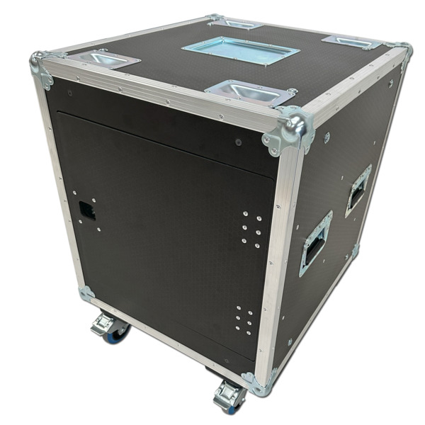 The Hide Rack 10u Shockmount Slide To Hide Rack Case Flightcase