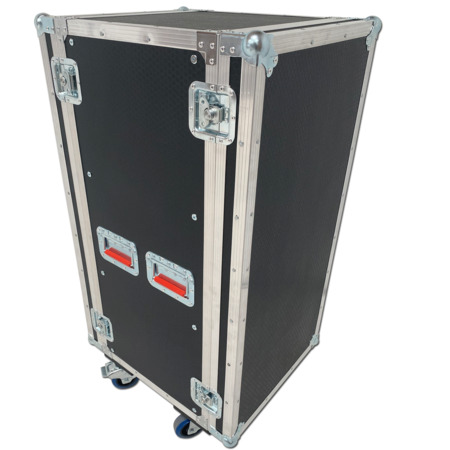 Flight Rack 22u Spider 22u Rackmount Flight Case On Castors