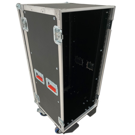 Flight Rack 22u Spider 22u Rackmount Flight Case On Castors
