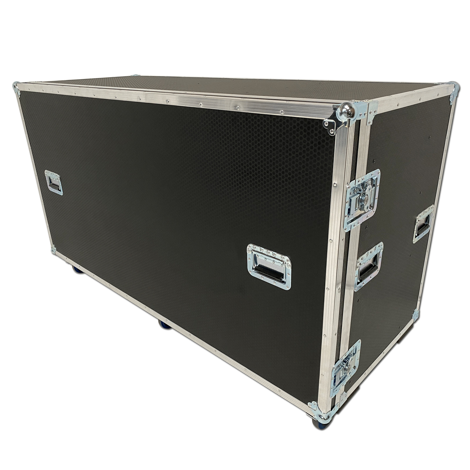 Custom Large Production Flight Case With 16 Trays